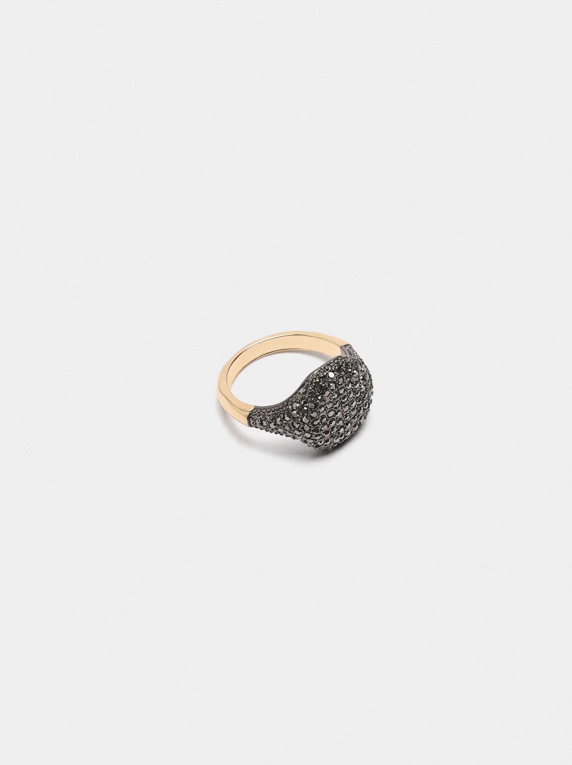 Anillo Redondeado Con Circonitas