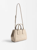 Bolso Tote Con Textura Y Bandolera