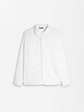 Camisa De Manga Larga Con Dobladillo