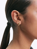 Pendientes De Aro De Plata 925