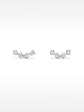 Pendientes De Plata 925 Con Circonitas