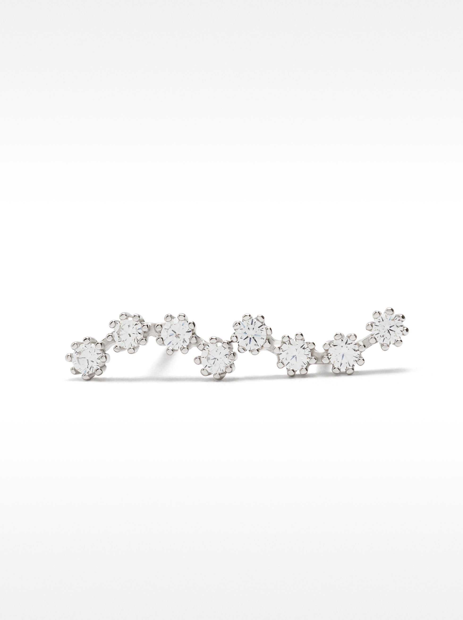 Pendientes De Plata 925 Con Circonitas