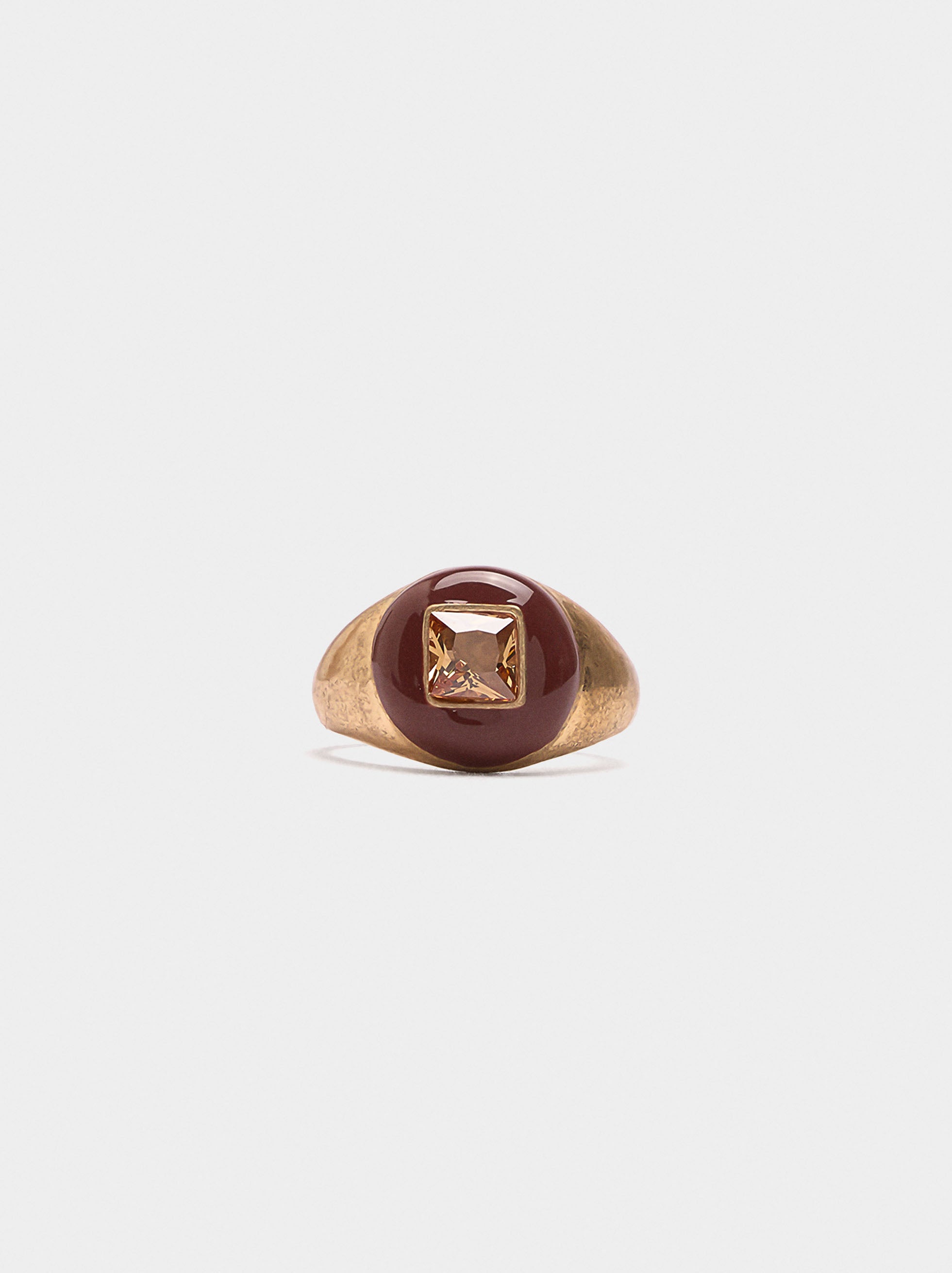 Anillo Con Circonita