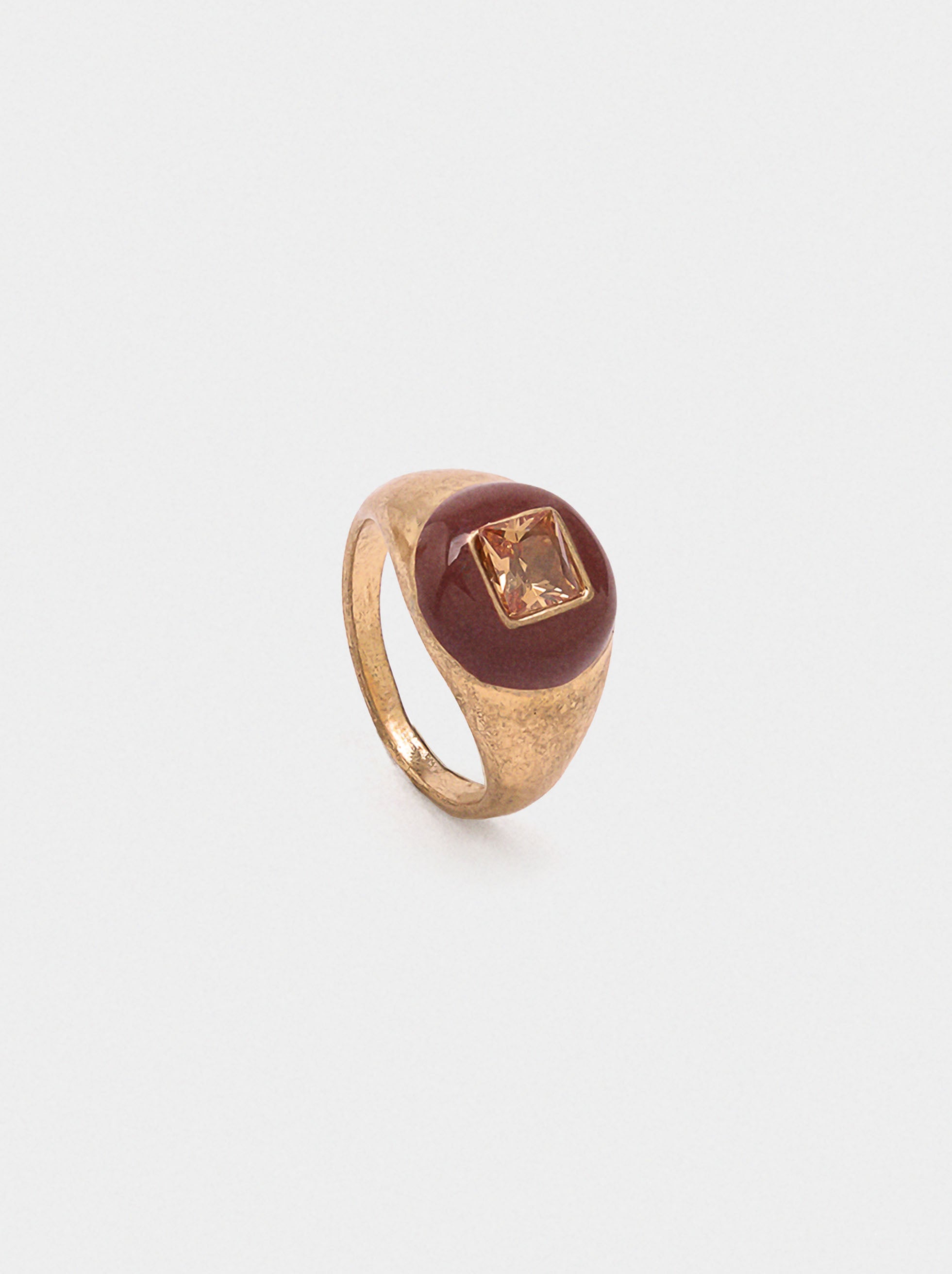 Anillo Con Circonita