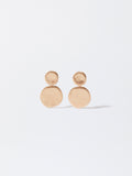 Pendientes Con Efecto Mate
