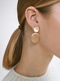 Pendientes Con Efecto Mate