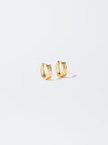 Pendientes De Aro De Plata 925