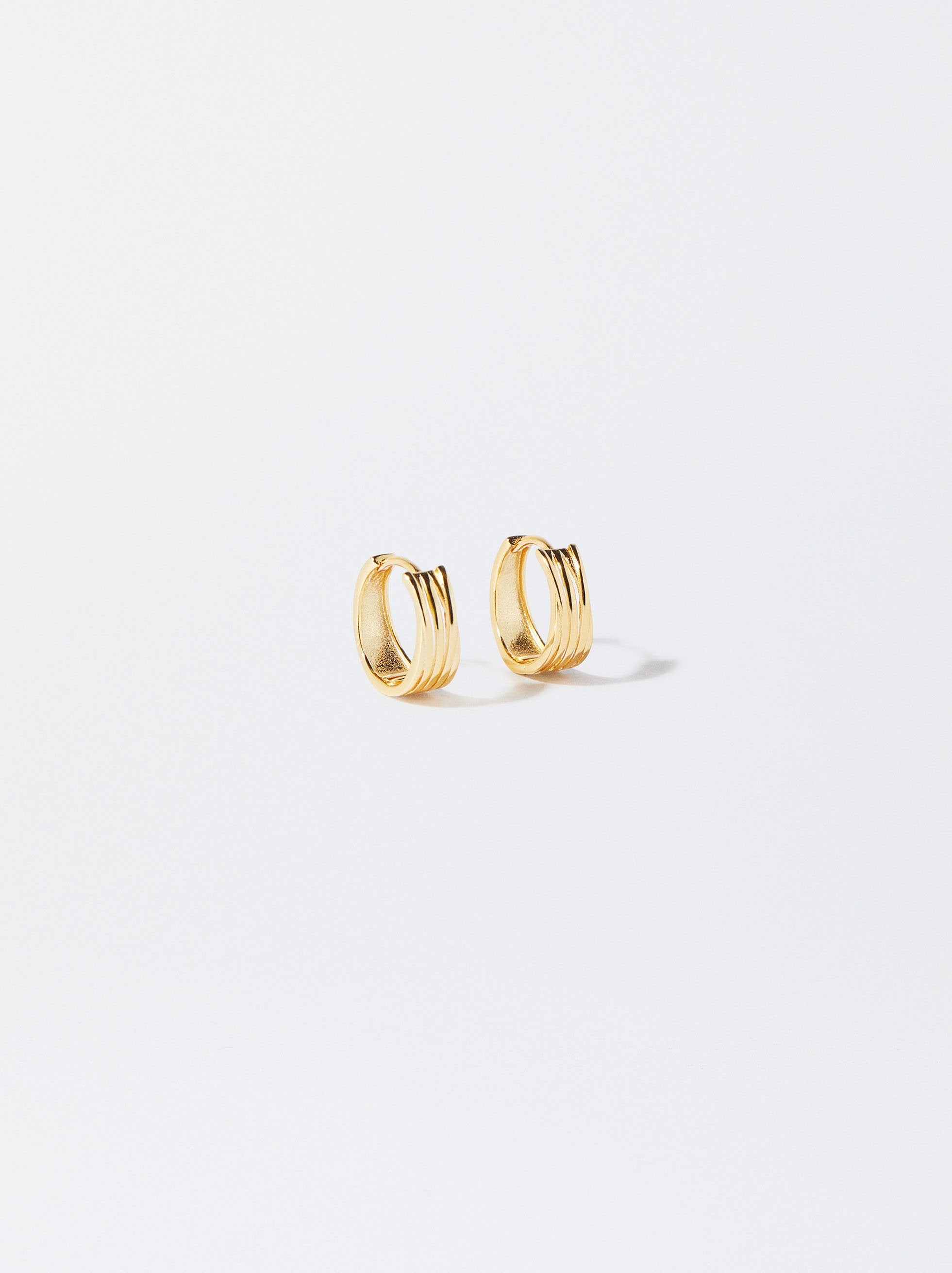 Pendientes De Aro De Plata 925