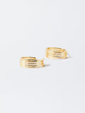Pendientes De Aro De Plata 925