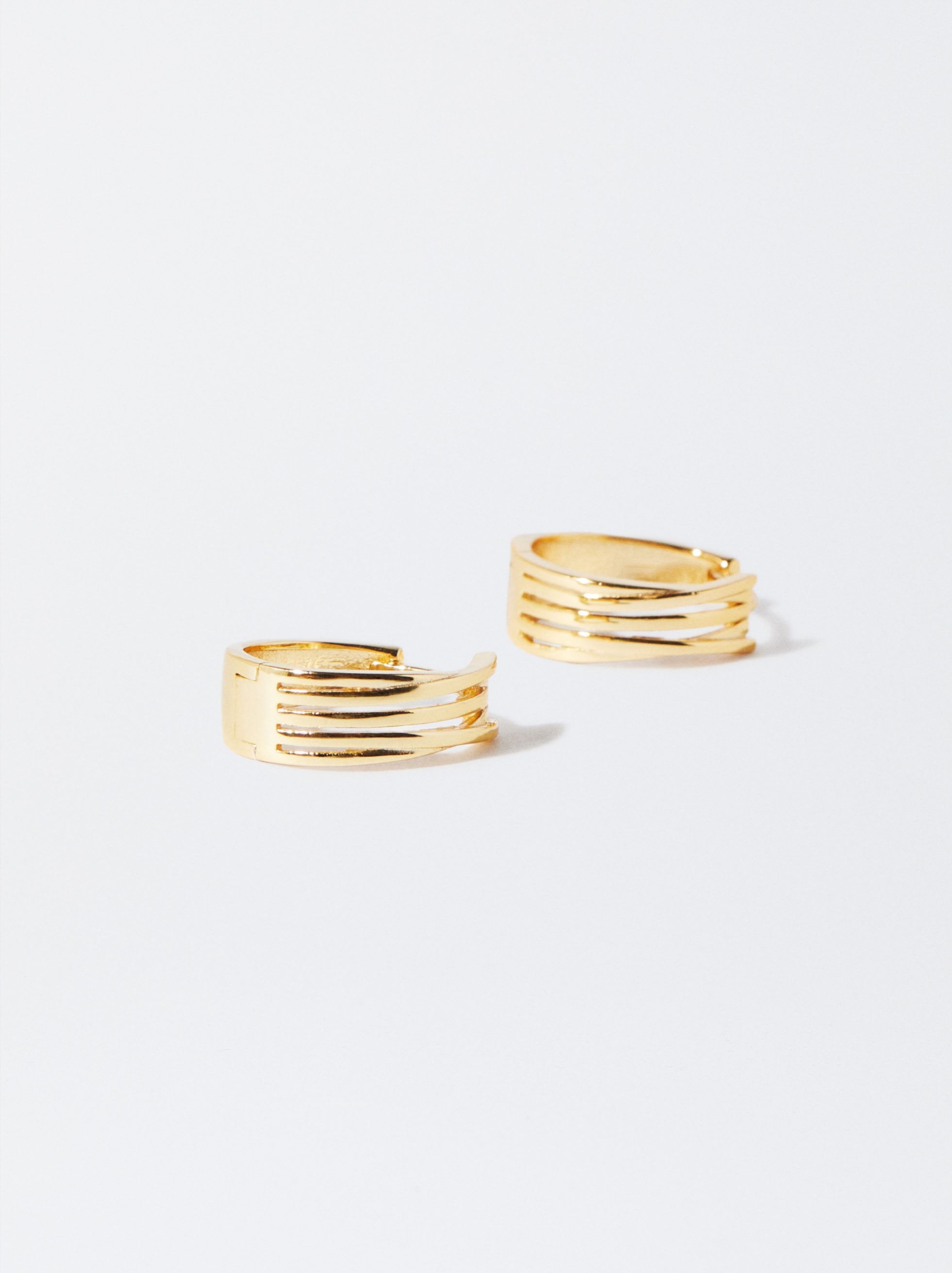 Pendientes De Aro De Plata 925