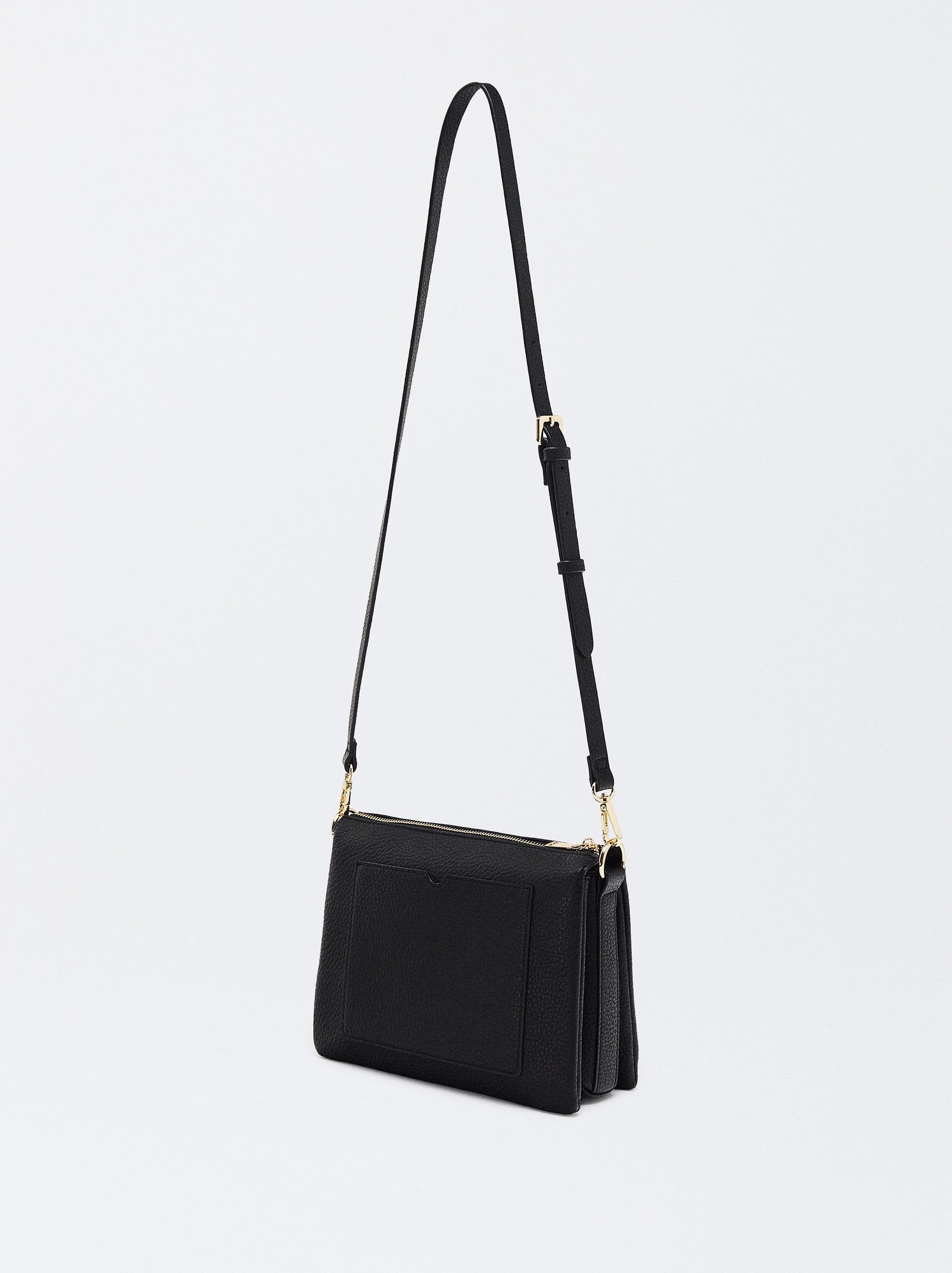 Bolso Bandolera Efecto Triple
