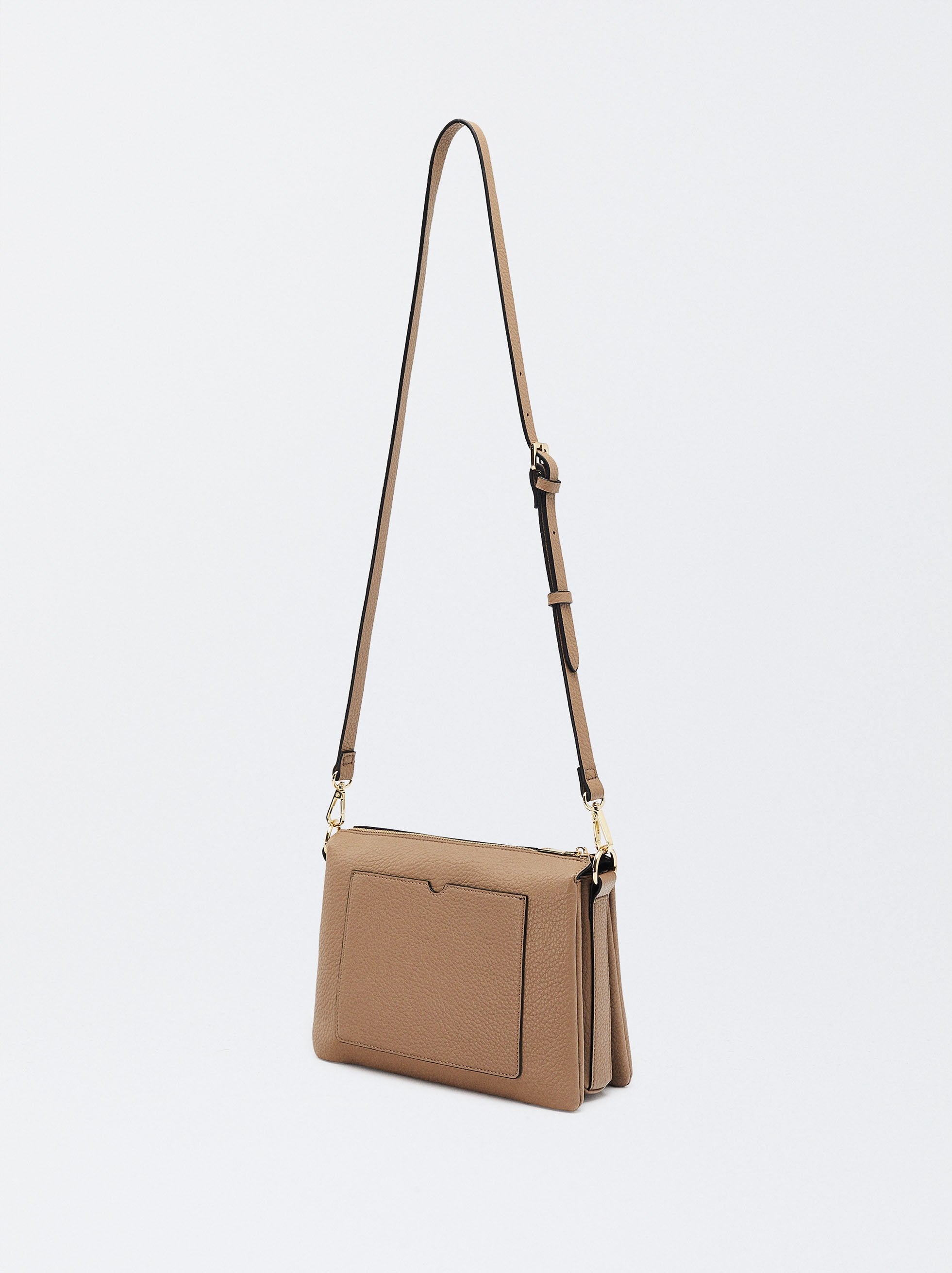 Bolso Bandolera Efecto Triple