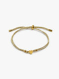 Pulsera Ajustable Con Charm - Acero Inoxidable