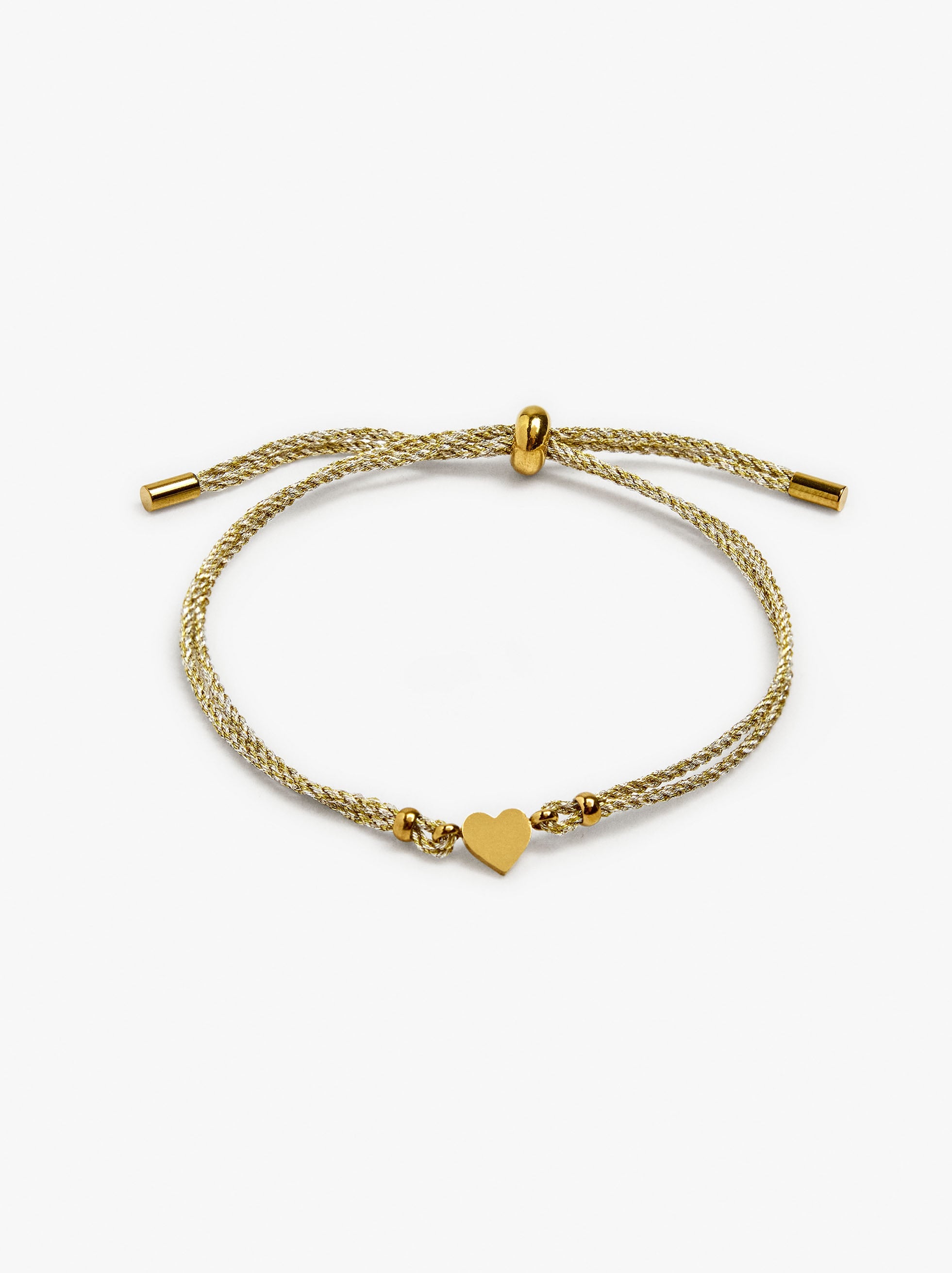 Pulsera Ajustable Con Charm - Acero Inoxidable