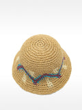 Gorro Bucket Efecto Rafia