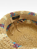 Gorro Bucket Efecto Rafia