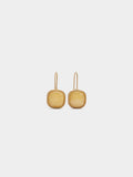 Pendientes Dorados Efecto Piedra