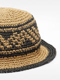 Sombrero Efecto Rafia