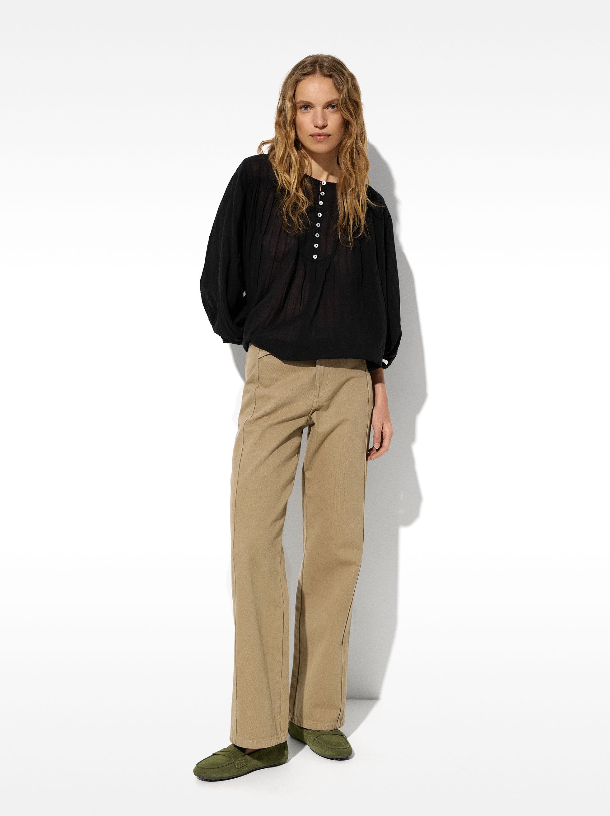 Blusa 100% De Algodón