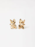 Pendientes Dorados Flor