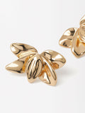 Pendientes Dorados Flor
