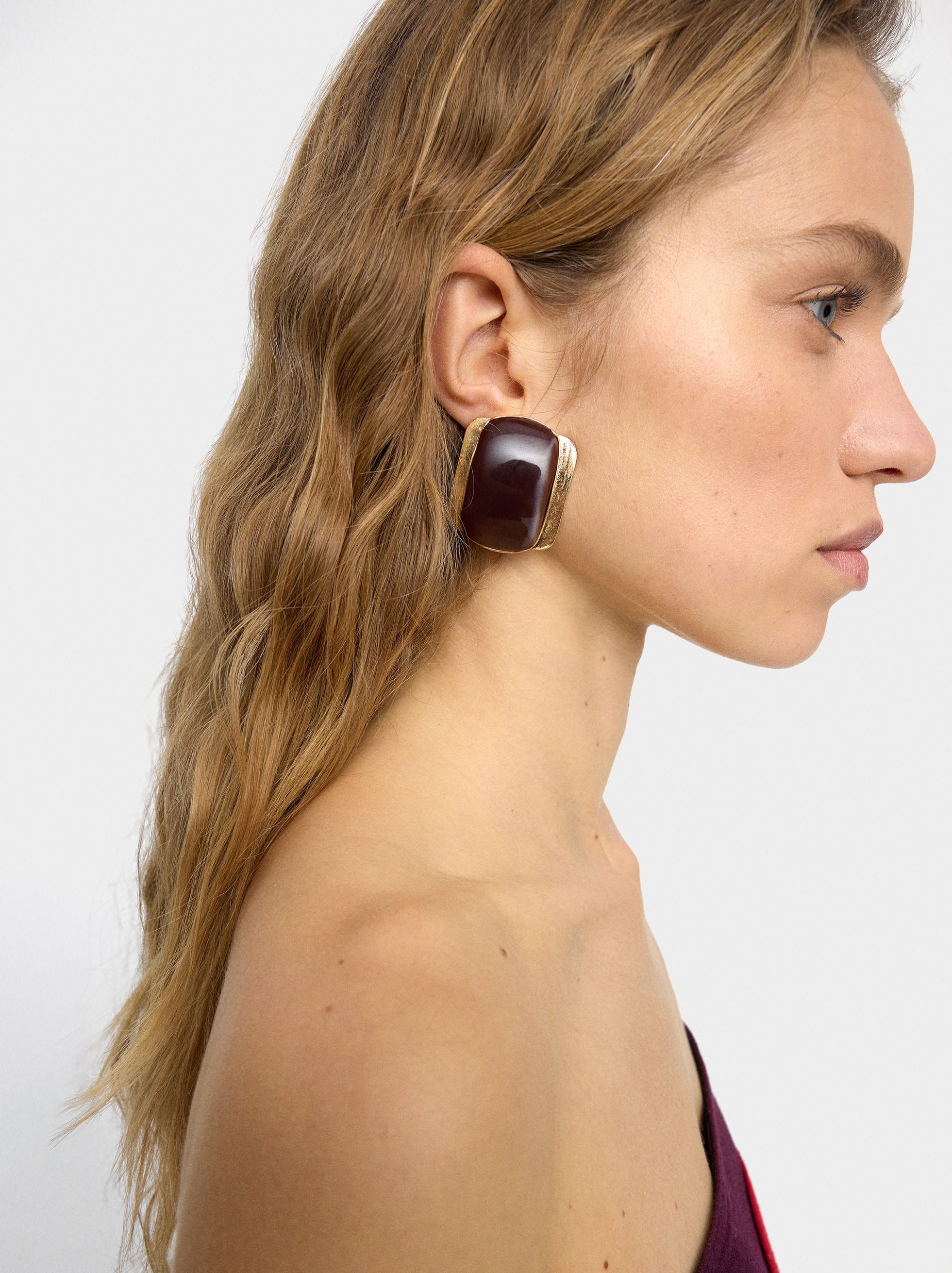 Pendientes Maxi Rectangulares