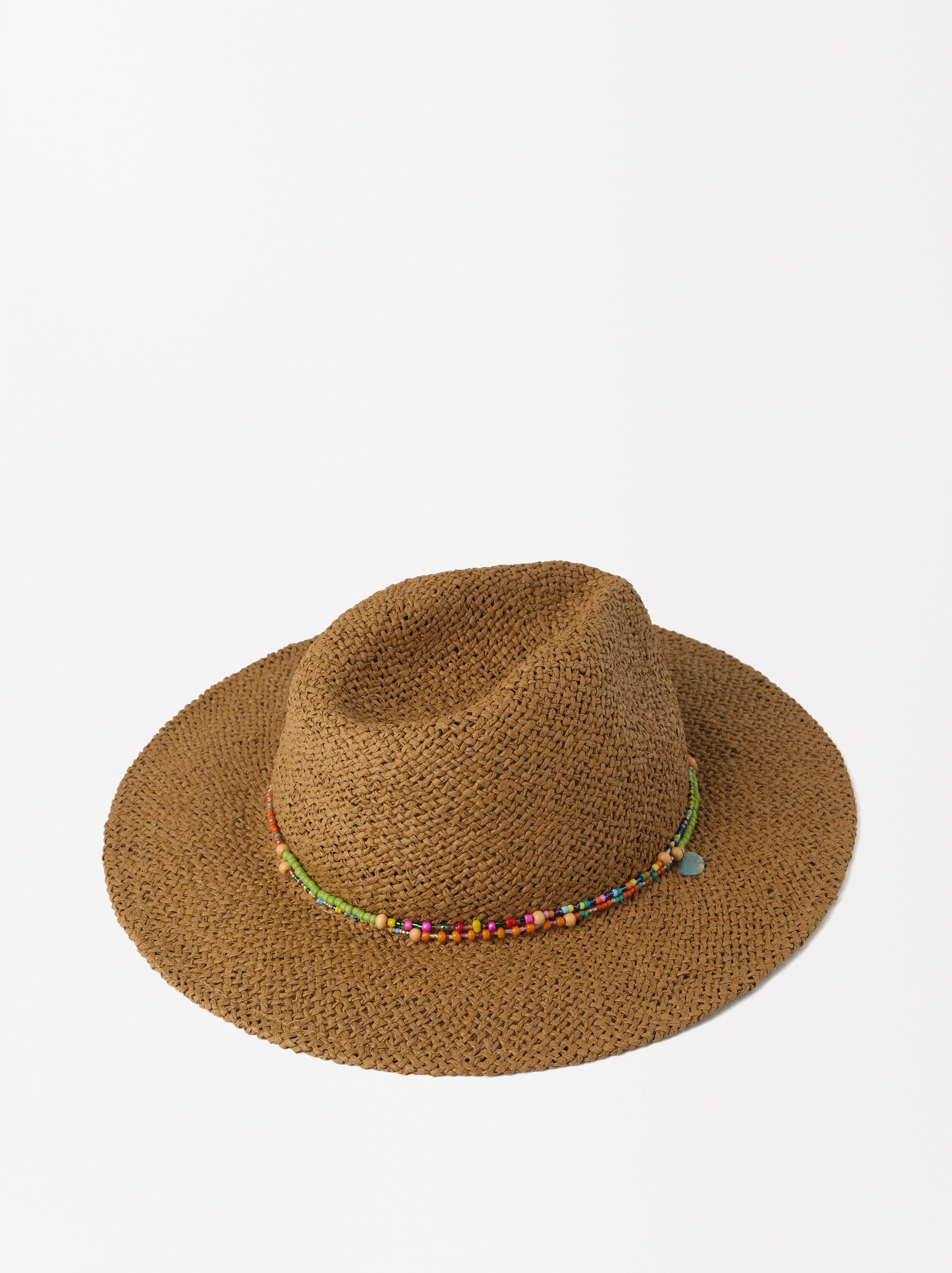 Sombrero Efecto Rafia