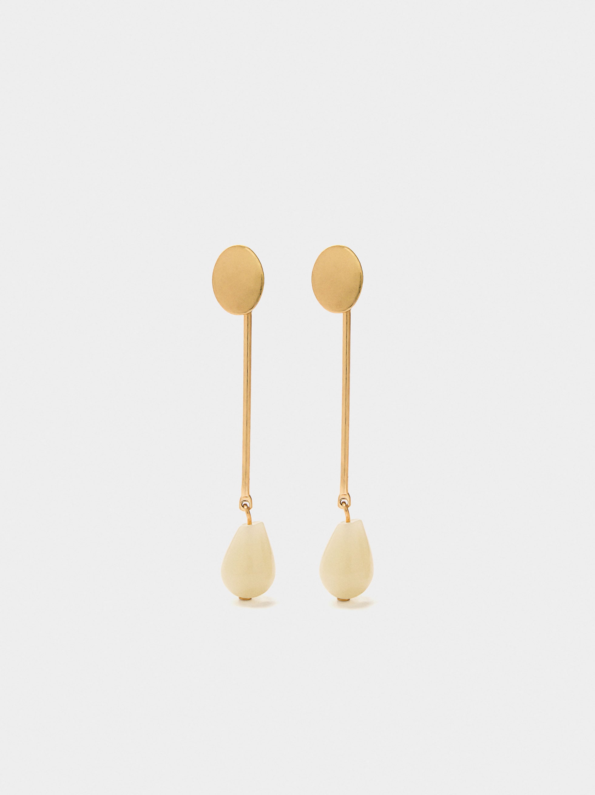 Pendientes Largos Con Gota