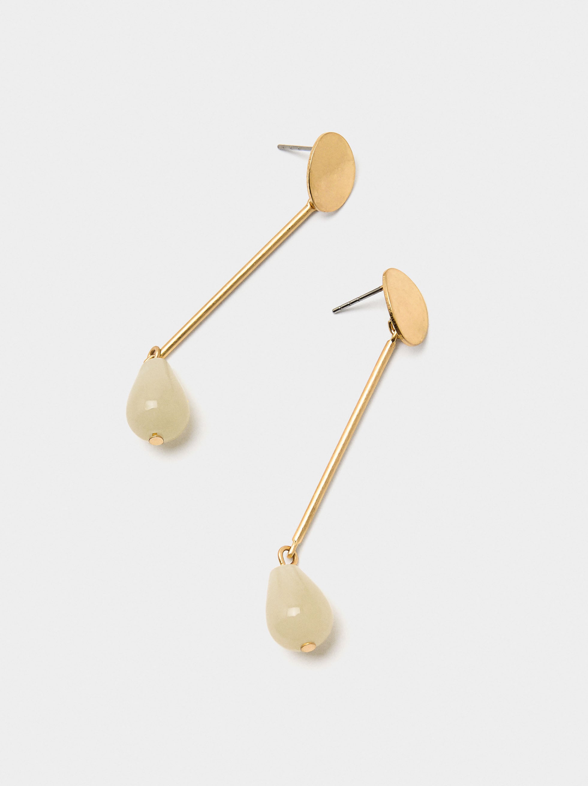 Pendientes Largos Con Gota