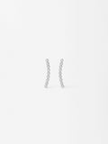 Pendientes Con Circonitas - Plata De Ley 925