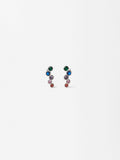 Pendientes Con Circonitas - Plata De Ley 925