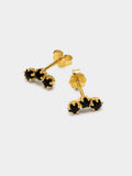 Pendientes Con Circonitas - Plata De Ley 925