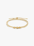 Pulsera Ajustable Con Charm - Acero Inoxidable