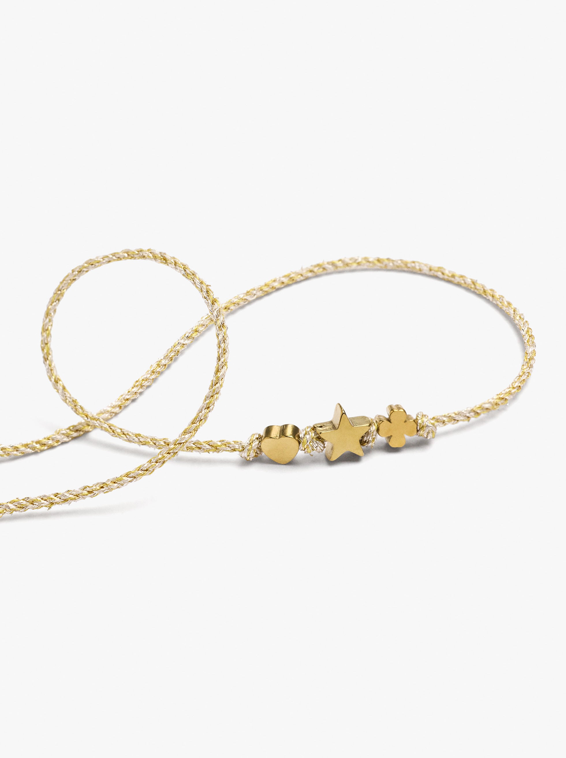 Pulsera Ajustable Con Charm - Acero Inoxidable
