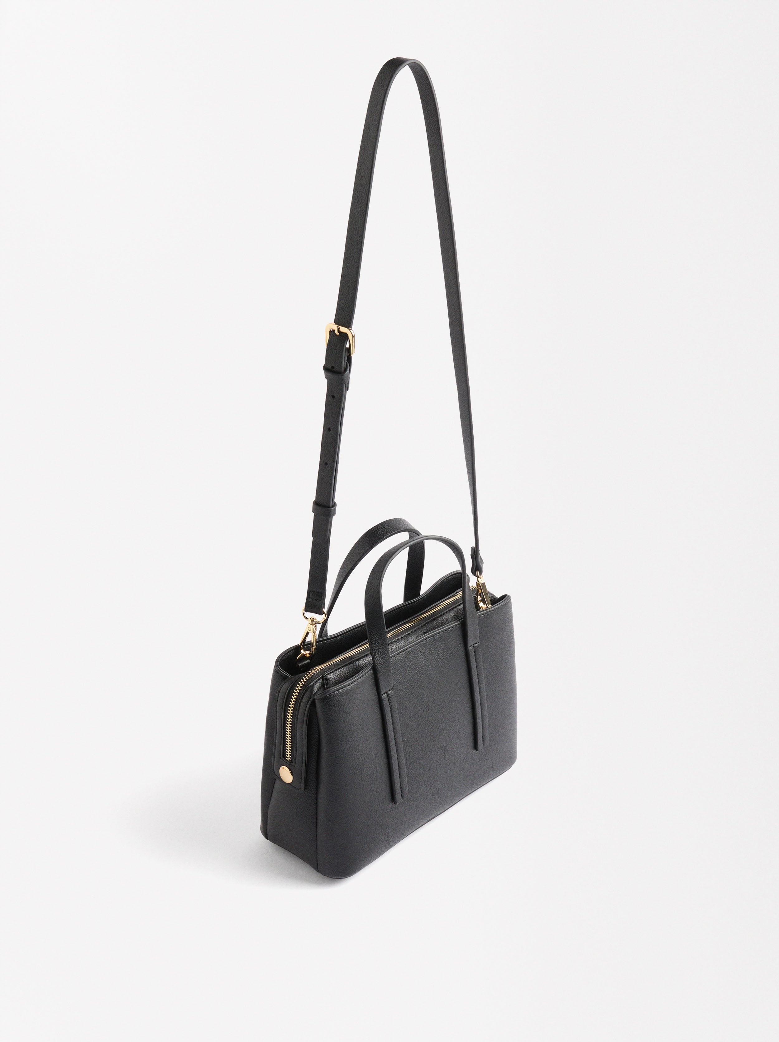 Bolso Tote Con Bandolera
