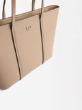 Bolso Shopper Con Textura