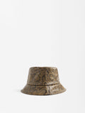 Sombrero Bucket Con Estampado Animal
