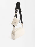 Bolso Bandolera Con Cierre Doble
