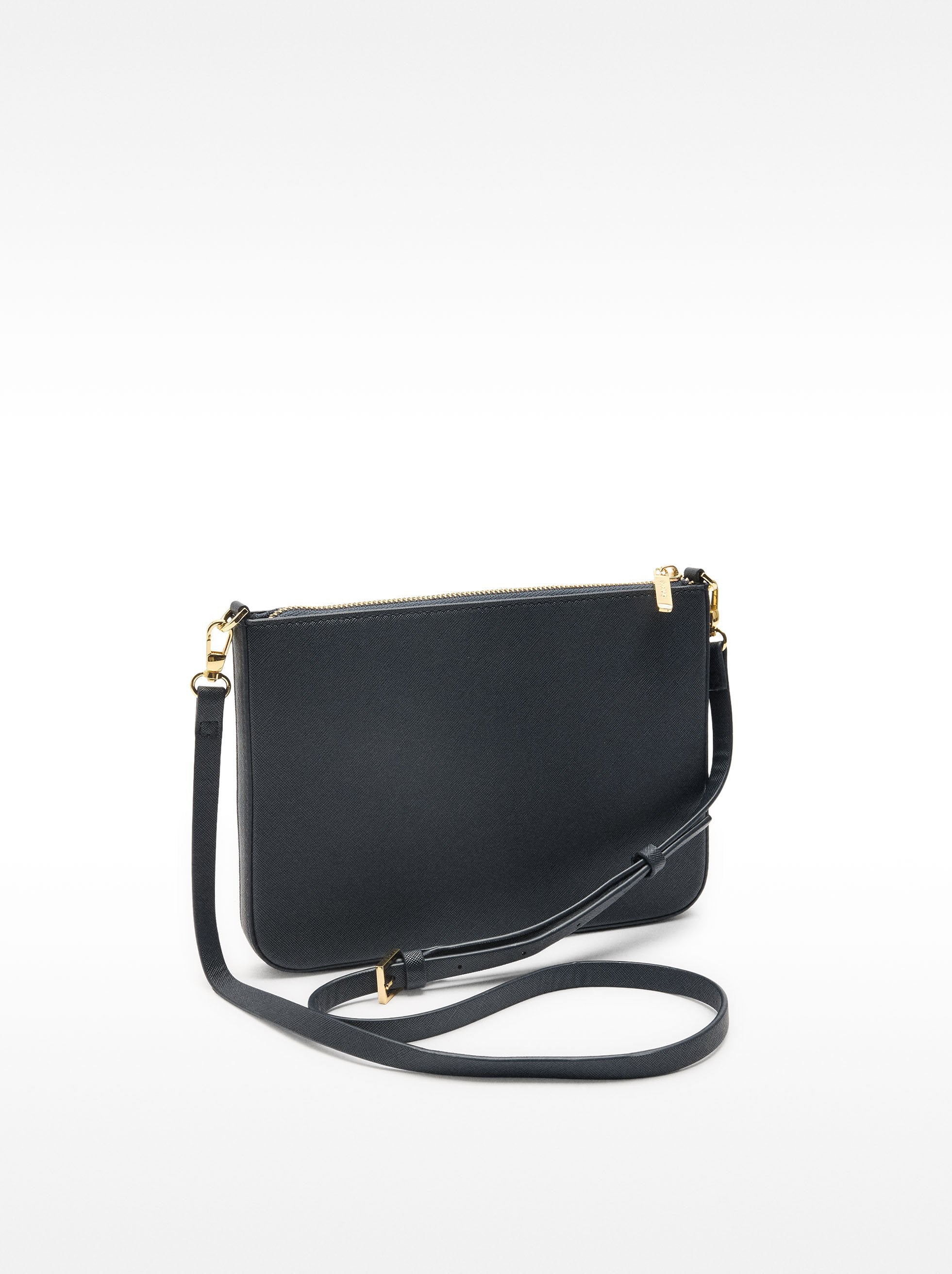 Bolso Bandolera Con Bolsillo Exterior
