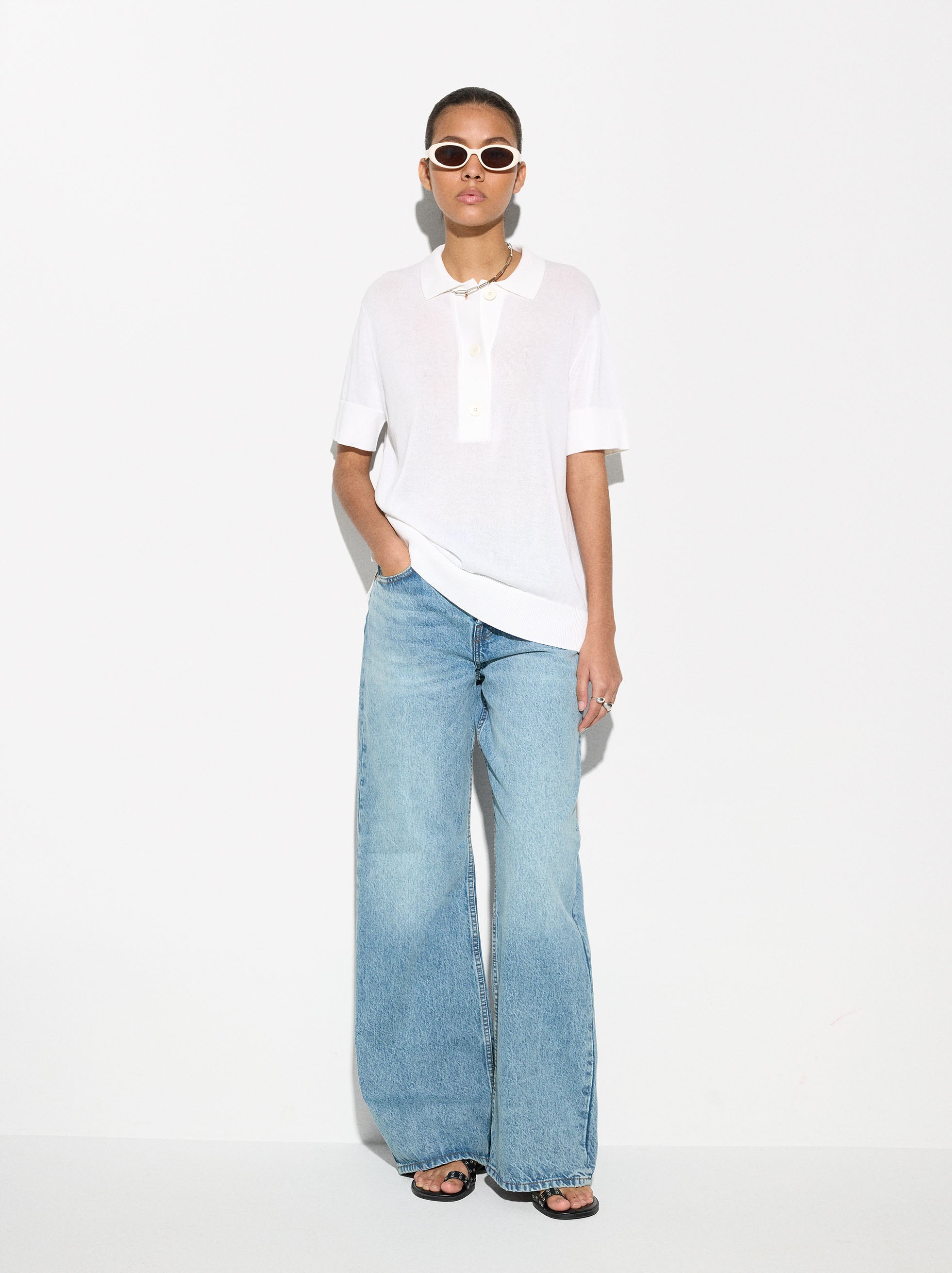 Pantalón Vaquero Wide Leg