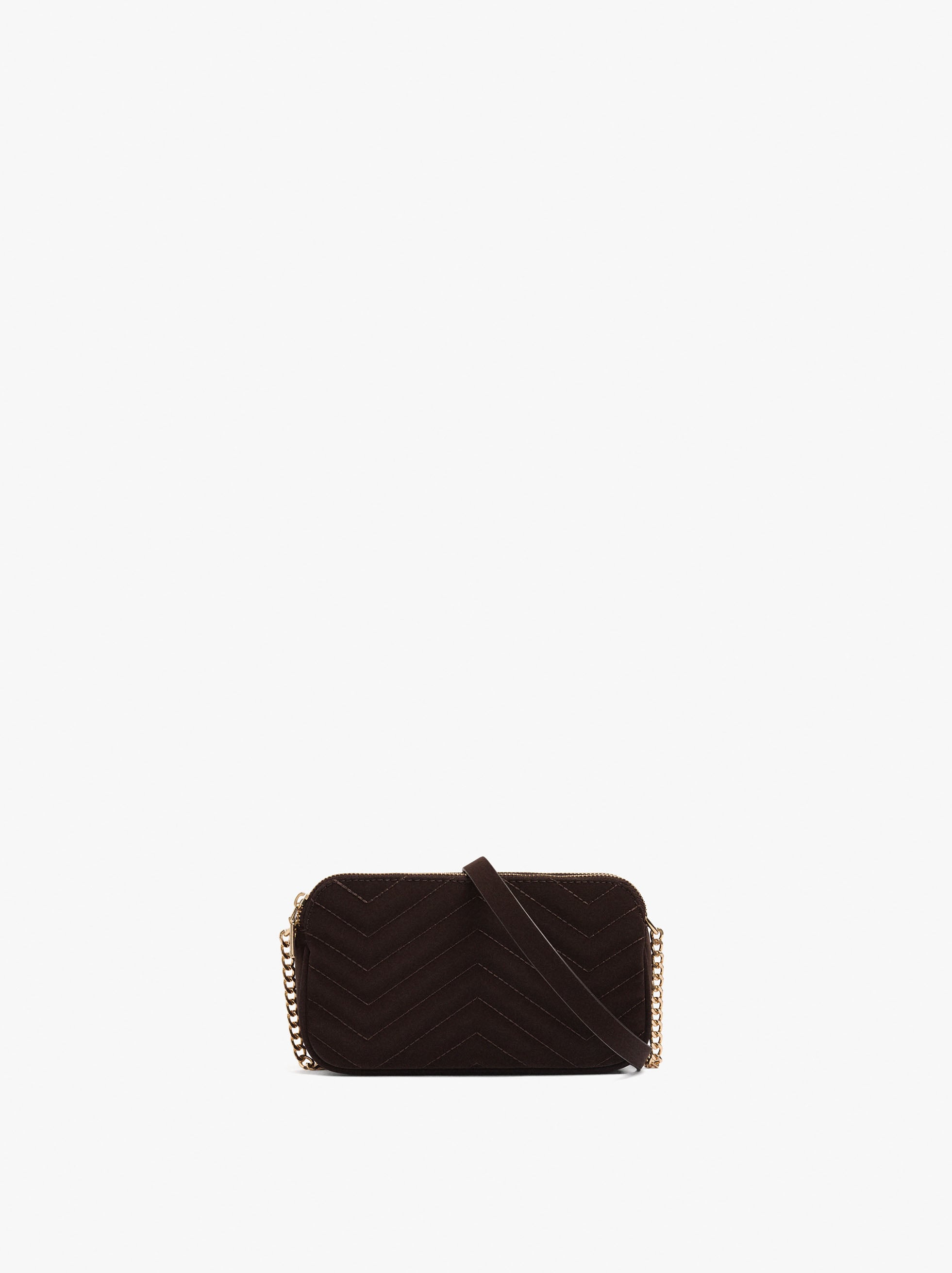 Bolso Acolchada Con Cadena