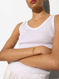 Pulsera De Acero Inoxidable Con Trébol