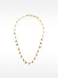 Collar Con Piedras Multicolores
