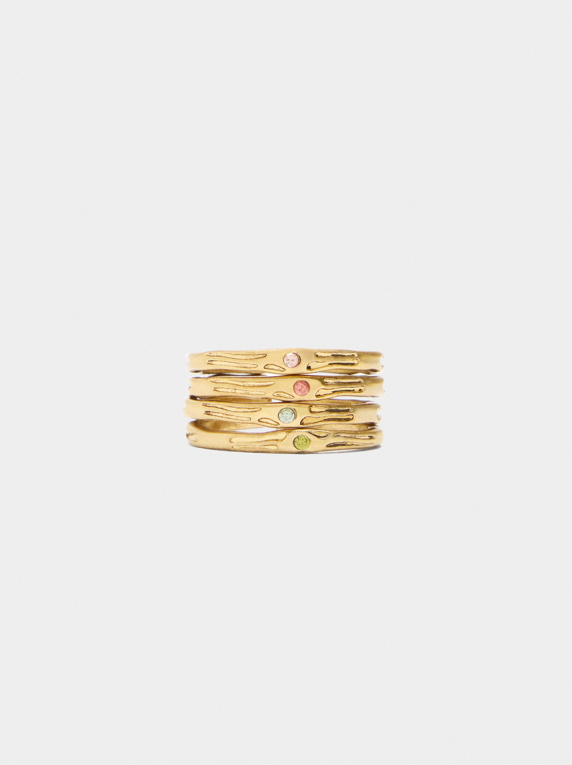 Set De Anillos Abiertos