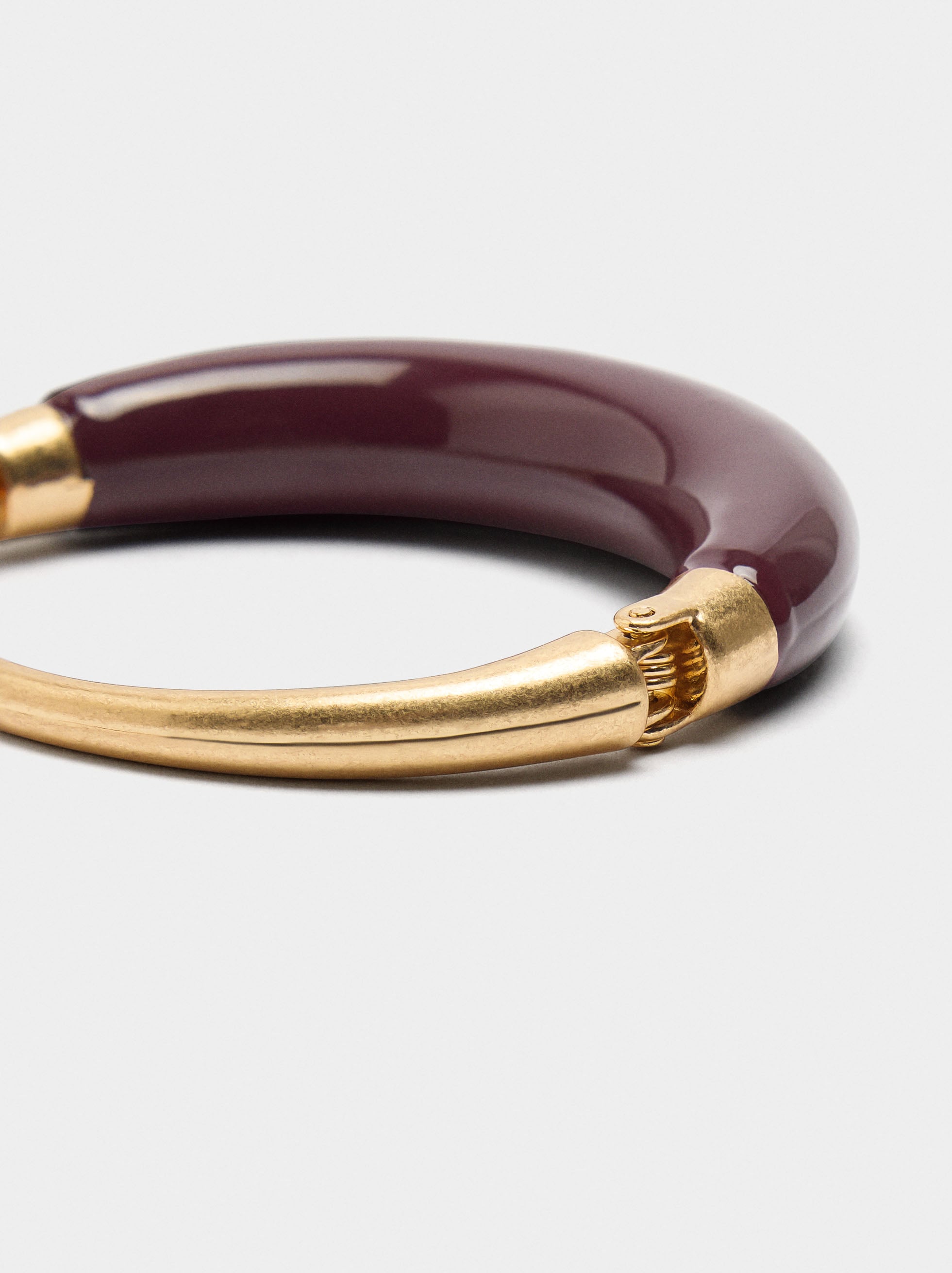Pulsera Rígida De Esmalte