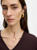 Pendientes Maxi Redondos - Acero Inoxidable