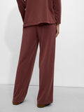 Pantalón Fluido Con Cintura Elástica Toque Suave