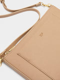 Bolso De Bandolera Con Textura