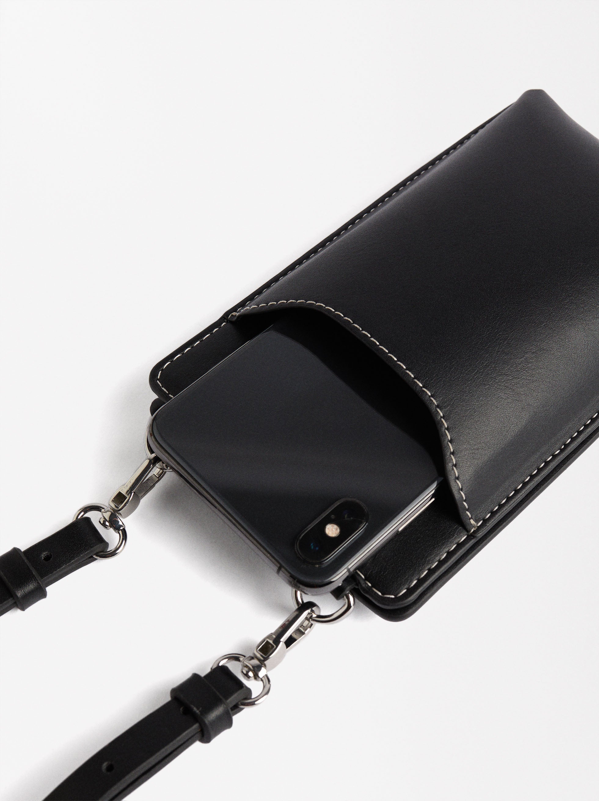 Bolso Para Móvil Con Correa Trenzada