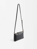 Bolso De Tiracolo Con Efecto Craquelado